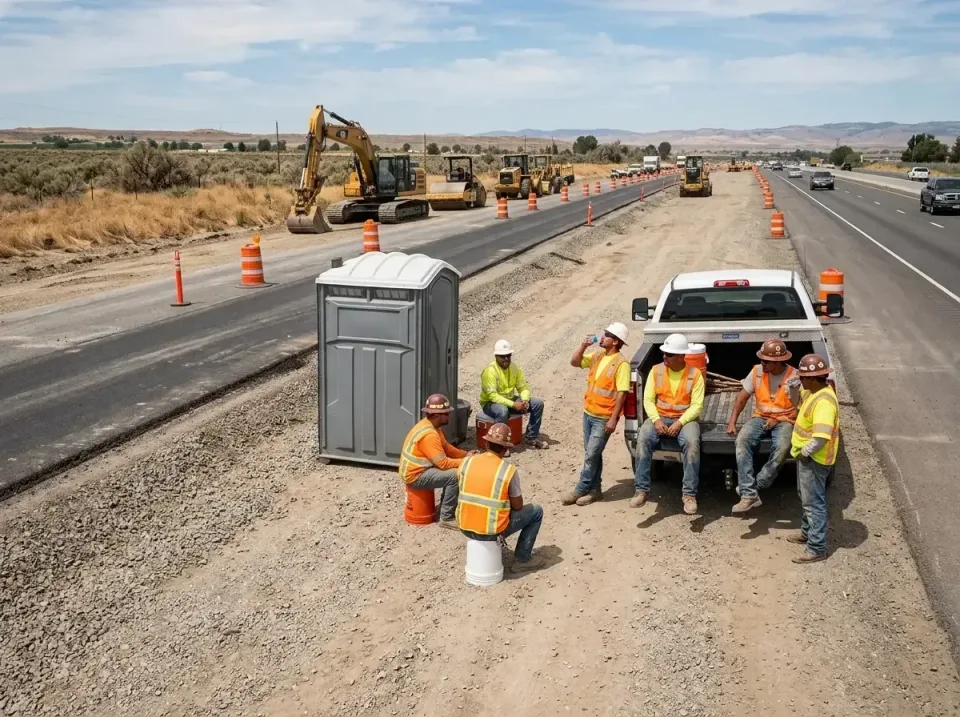 highway-road-construction-crew-007 — frequently asked questions, Porta Potty and Restroom Rentals in Raceland, KY